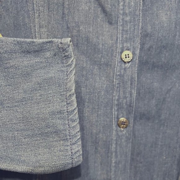 Nomadic Traders Fresco-Women's-Jean/Denim Embroidered Aztec Beads/Jems on Back - Picture 5 of 15